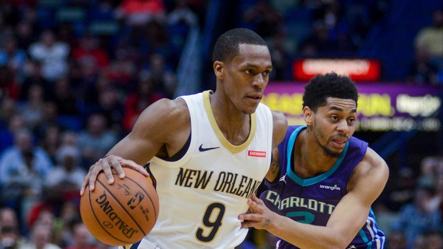 Jrue Holiday was out, so Rajon Rondo went off for 19 points, 14 assists, and 9 rebounds Tuesday to earn a spot in our perfect NBA DFS lineups. Who joined him?