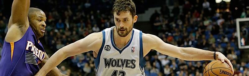 Kevin Love has all the signs of being tonight's top play.