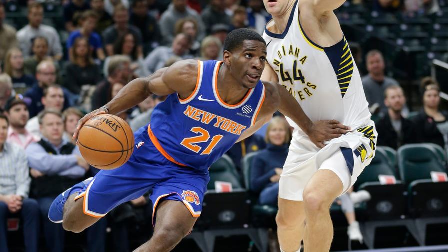 Damyean Dotson is seeing an expanded role for the Knicks, and he gets a friendly matchup against the Cavs.