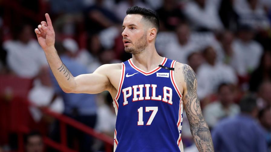 J.J. Redick poured in 23 points in Game 2, earning him a spot in the perfect lineup. Which other players made the list?