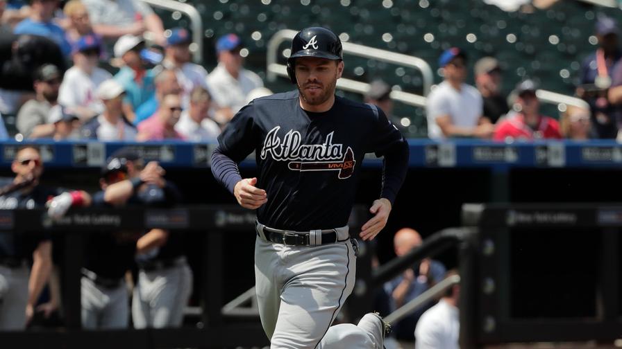 Freddie Freeman is facing left-hander Caleb Smith. Per our models, how should you bet on Freeman tonight in the lefty-lefty clash?