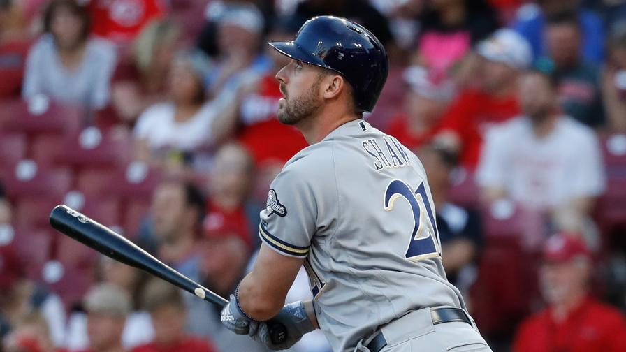 Will Milwaukee's Travis Shaw take advantage of the thin air tonight at Coors?