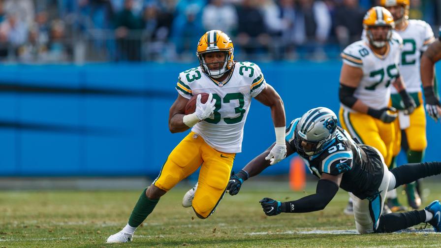 Aaron Jones Fantasy Projections: Should You Draft Jones in Fantasy This  Year?