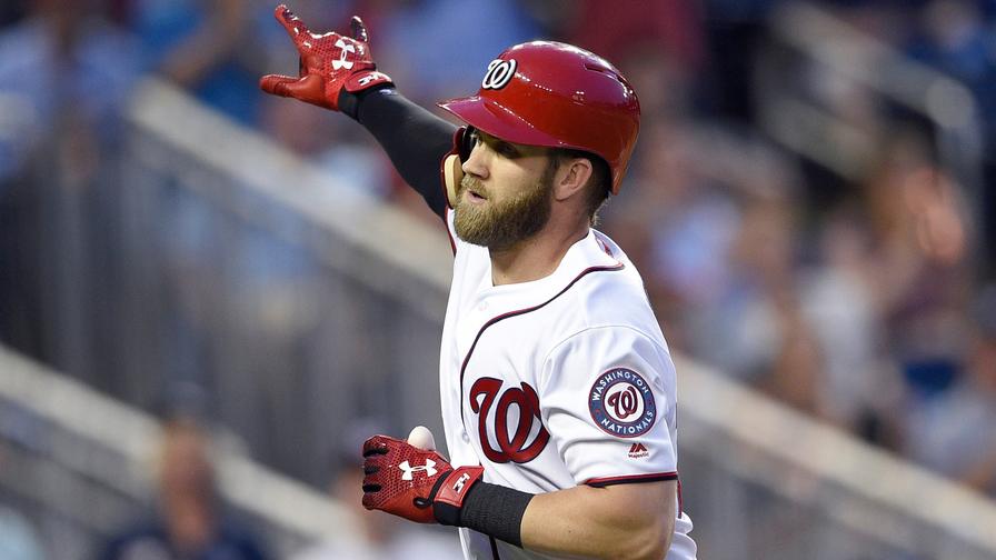 With the Rockies and Red Sox in good spots, don't be surprised if Bryce Harper flies under the radar on Friday's 14-game slate.