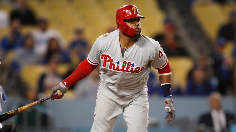 The Phillies don't have one of tonight's higher implied team totals, but Carlos Santana is in a good spot to produce against Jhoulys Chacin.