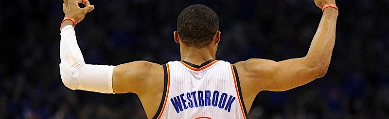 Is Russell Westbrook easily the best play in daily fantasy to start off the second round?