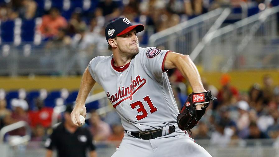 Max Scherzer fanned 11 over 8 shutout innings on his way to 67 FanDuel points. Who else made our MLB DFS perfect lineup?