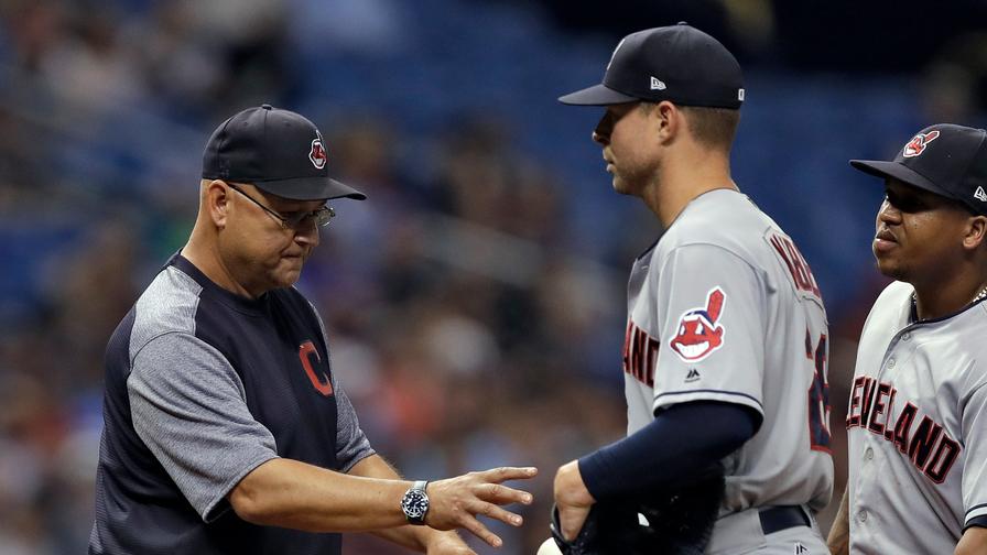 Corey Kluber got knocked around Monday, and it happened while he was the most popular pitcher on FanDuel. Who else carried heavy ownership in MLB DFS?