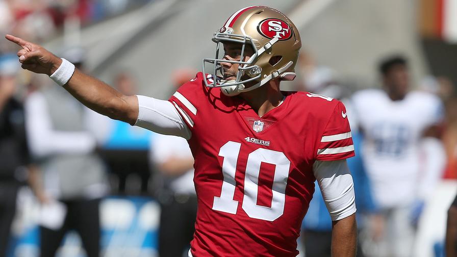 There are plenty of solid options at quarterback, but can Jimmy Garoppolo rise above them all and finish as the top scorer in Week 3?