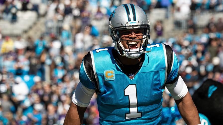 Cam Newton leads the charge for the Panthers, but is he reliable enough to build your lineup around?