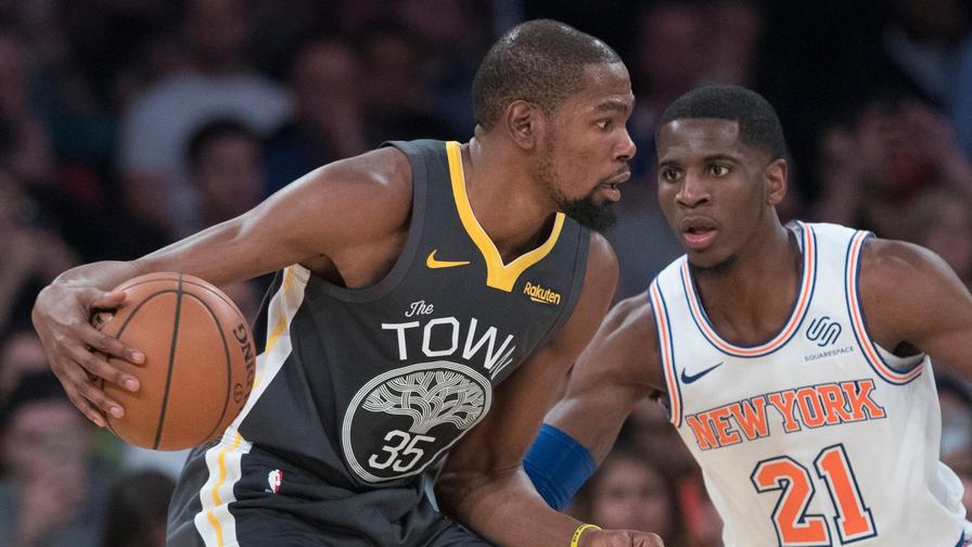 Kevin Durant is lined up for a big performance in what's expected to be the highest scoring game of the night between the Warriors and Timberwolves.