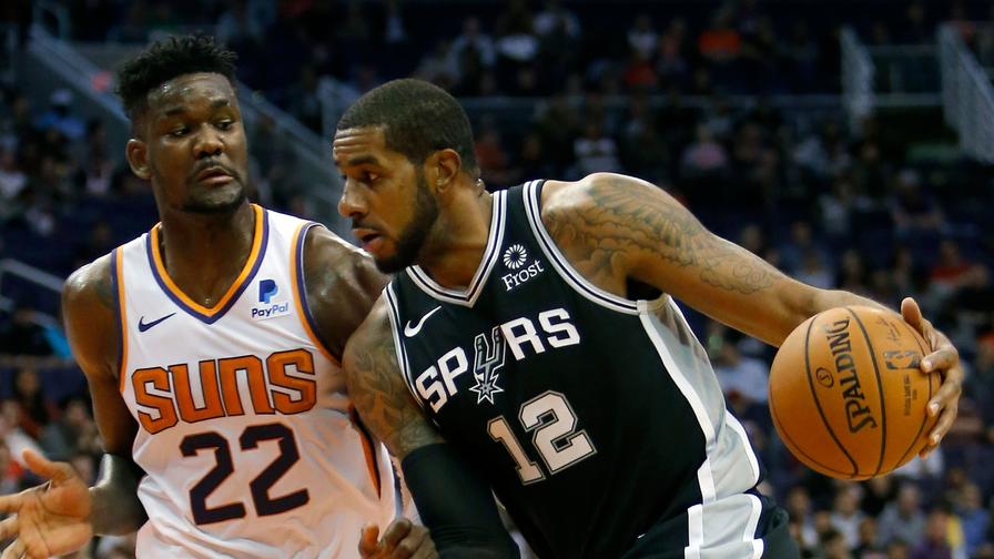 With the Spurs thin in the frontcourt and a prime matchup with the Suns on tap, LaMarcus Aldridge offers some big upside tonight.