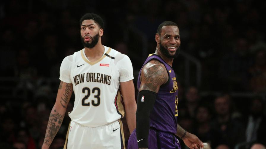 Anthony Davis and LeBron James both had monster games on Friday to land in our NBA DFS perfect lineup. Who joined them?
