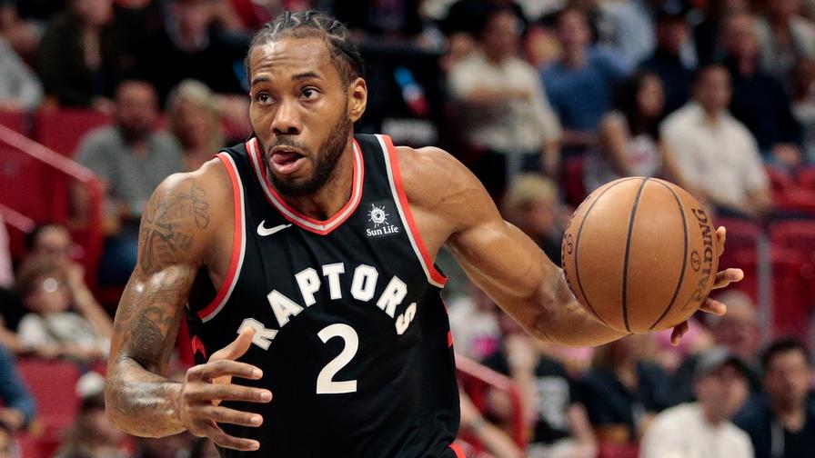 Kawhi Leonard continues to offer big upside with Kyle Lowry on the shelf.