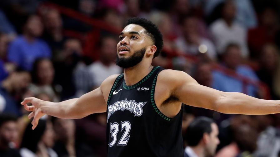 Karl-Anthony Towns flexed some muscle Sunday by scoring 34 points while adding 18 rebounds, 7 assists, 6 blocks, and 3 steals. Who joined him in our perfect NBA DFS lineups?