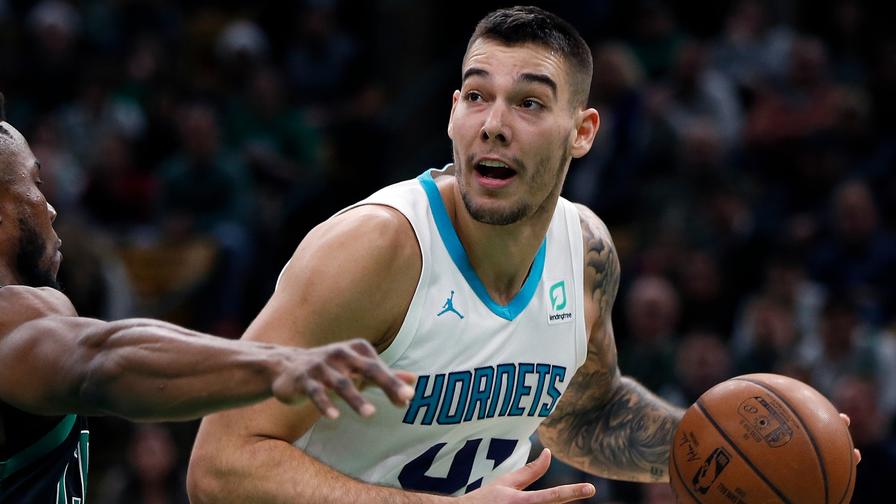Expected to start at center, Willy Hernangomez offers some big value in Charlotte on Wednesday.