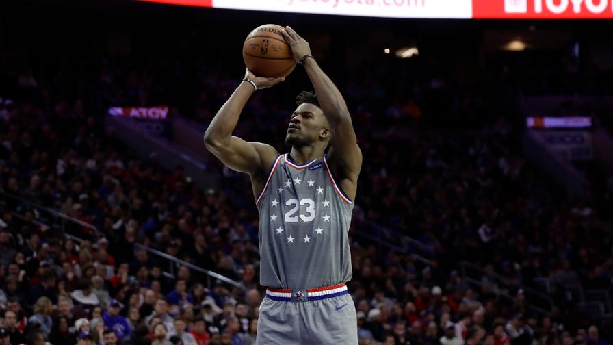 Jimmy Butler's numbers have fallen since his move to Philly, but he's got a nice matchup tonight against his old team, Minnesota.