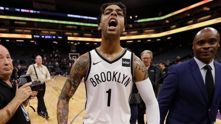 D'Angelo Russell dropped 44 points in the Nets' comeback win Tuesday night. Who else shined bright enough to make our perfect DFS lineup?