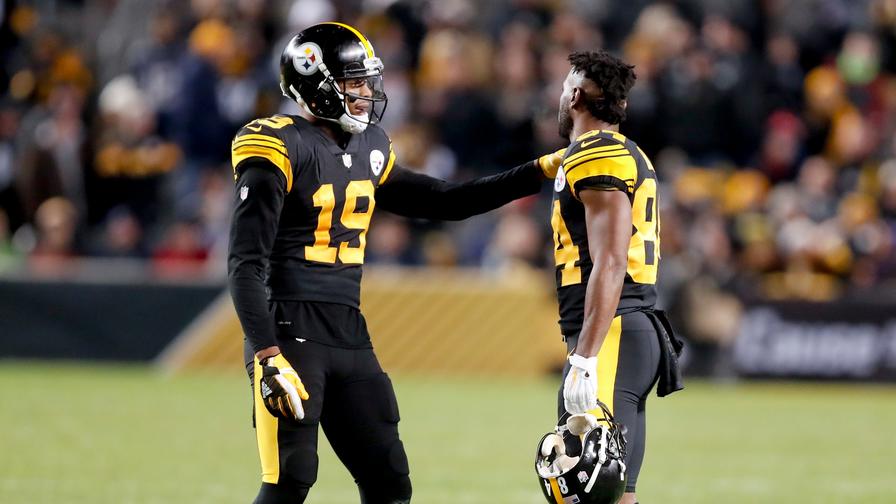 JuJu Smith-Schuster shows gratitude to Big Ben and the Steelers - AS USA