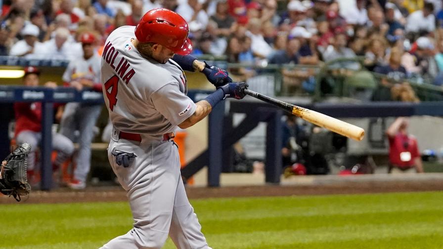 Yadier Molina slugged two home runs on Tuesday, making him one of the top scorers of the night. Who else made yesterday's perfect lineup?