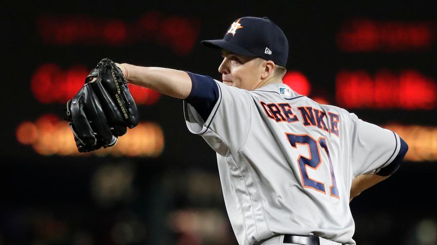 Zack Greinke flirted with a no-hitter against the Mariners on Wednesday, ultimately going 8 1/3 scoreless innings with nine strikeouts.