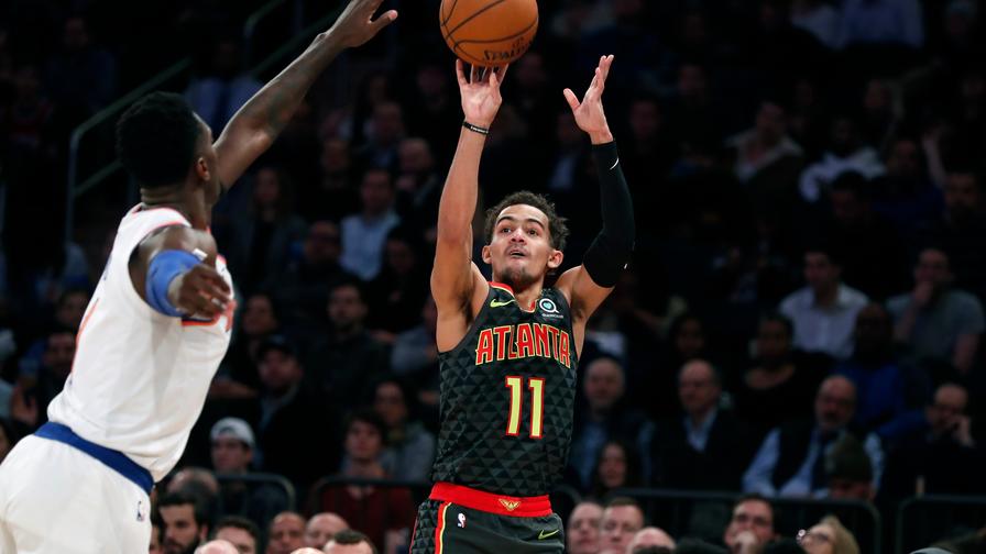 Trae Young tallied 42 points and 8 assists against the Knicks on Tuesday night. Who else had a big FanDuel performance?