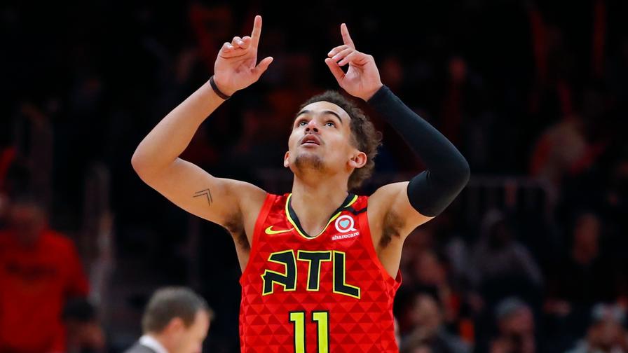 Trae Young did not disappoint as the most popular player on Sunday's slate, putting up 45 points and 14 assists. Who else saw high ownership?