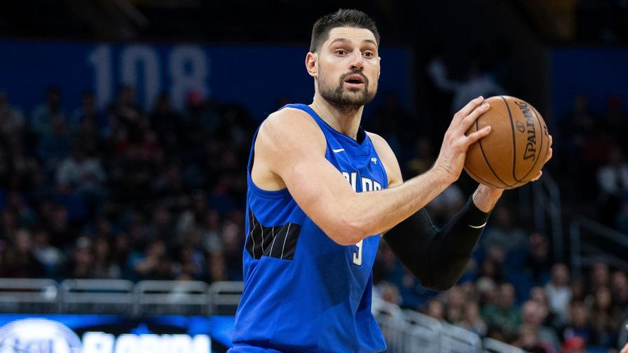 Nikola Vucevic was rostered in over half of Sunday's NBA lineups. Who else was popular?