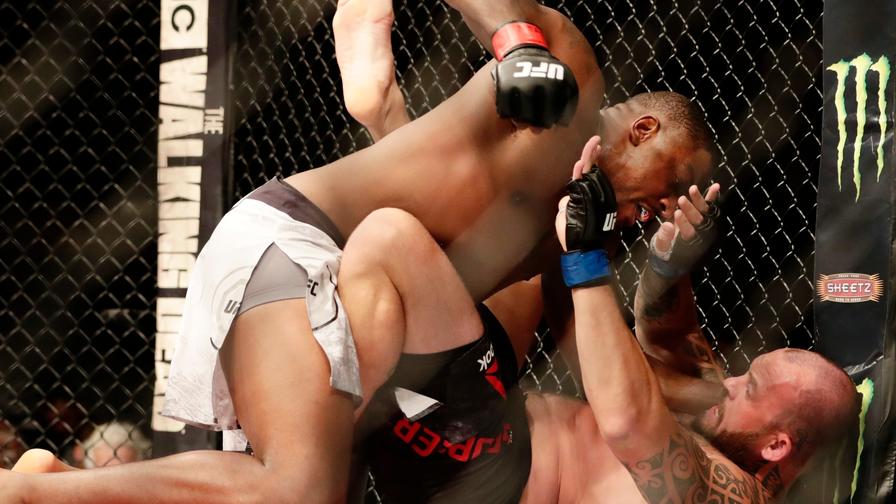 Walt Harris' fight with Alistair Overeem headlines Saturday's UFC Fight Night. What data from that match and others on the card should we know before filling out DFS lineups?