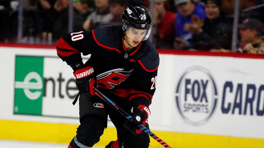 Sebastian Aho is playing well so far in the play-in round. Is he the best option at center tonight?