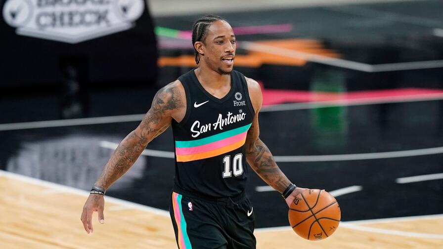 Who were the most popular players on Sunday's NBA slate?
