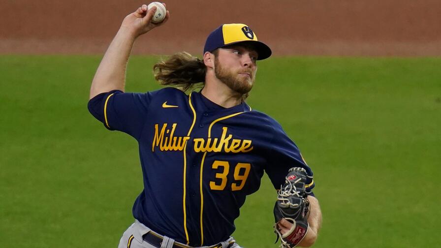 Corbin Burnes continued his hot start to the season with another dominant performance. Which other players made last night's perfect lineup?