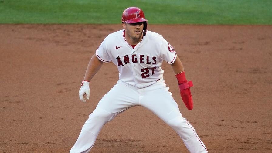 Mike Trout was the highest drafted hitter on yesterday's slate. Who else did the public like?