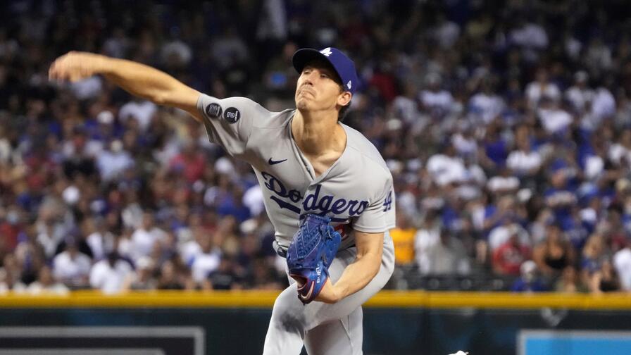Walker Buehler took a no-no into the eighth and punched out 11 on Saturday on his way to 59 FanDuel points. How high was his draft percentage?