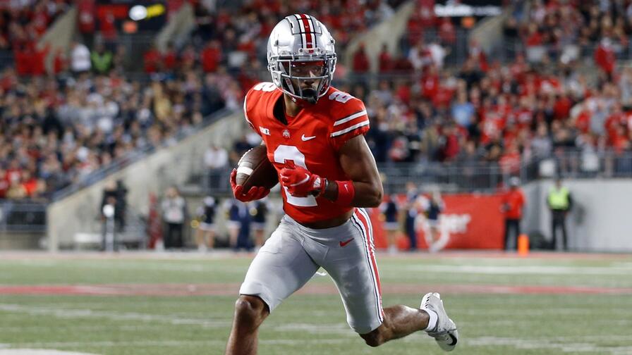 Props Projection: Ohio State WR Chris Olave - Over/Under 1,000 Yards?