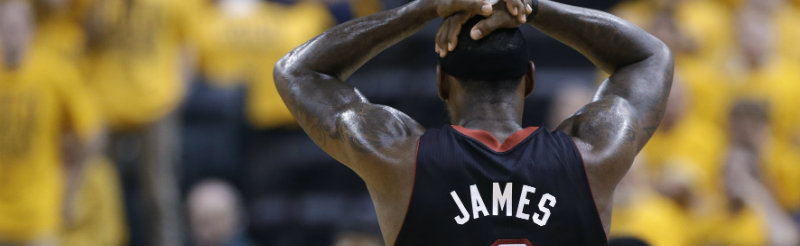 Miami went 30 for 77? Don't worry LeBron, that will only happen less than 7 percent of the time.
