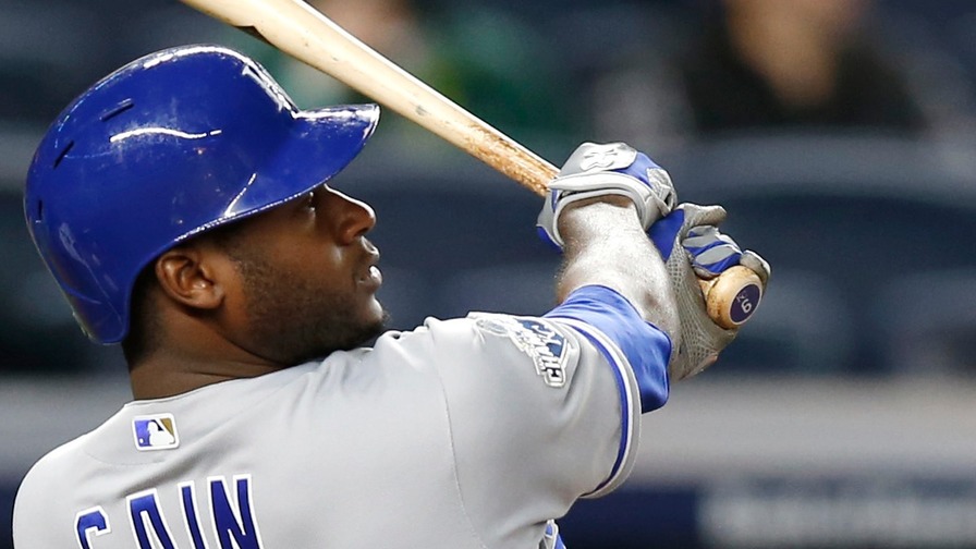 Lorenzo Cain blasted down the doors of Yankee Stadium with three home runs Tuesday, more than enough to land him in our perfect MLB DFS lineups.