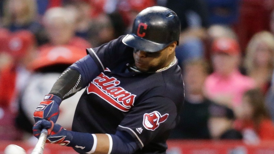Carlos Santana kept the Cleveland Indians' offense rolling with a pair of dingers Thursday night. Who joined him in our perfect MLB DFS lineups?