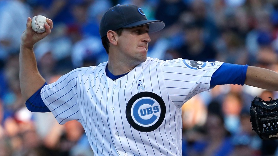 Kyle Hendricks was dominant Sunday night, striking out 12 batters in just six innings. Who joined him in the perfect MLB DFS lineups?