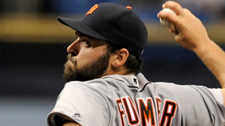 Michael Fulmer continued his run of dominance by striking out 10 Tampa Bay Rays batters over seven innings Friday. Who joined him in our perfect MLB DFS lineups?