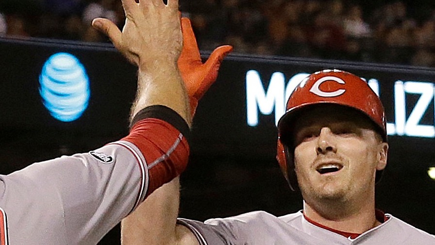 Jay Bruce kept his trade stock on the rise Monday by blasting a pair of home runs. Who joined him in our perfect MLB DFS lineups?