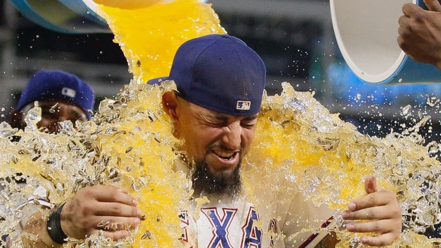Rougned Odor continued his torrid streak by blasting his 20th and 21st home runs of the season Friday night. Who joined him in our perfect MLB DFS lineups?