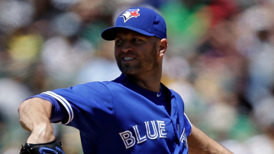 J.A. Happ racked up 11 strikeouts yesterday. Who joined him in the perfect lineup?
