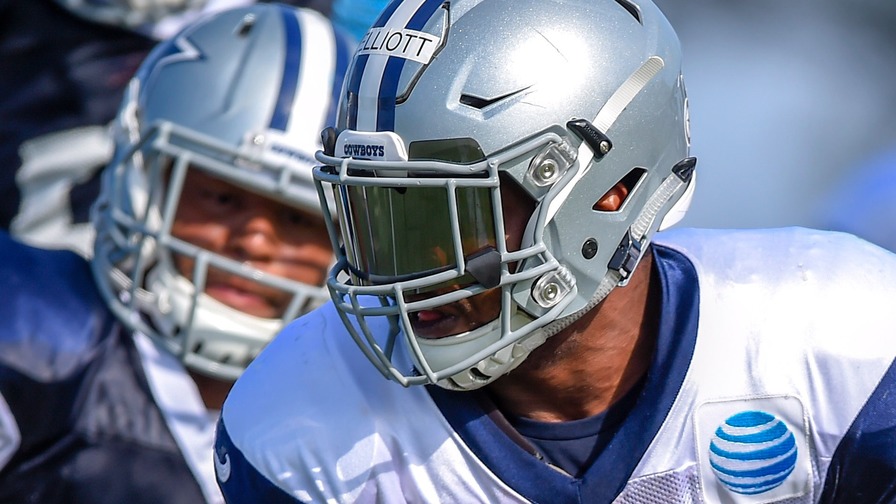 How Ezekiel Elliott Ranks Among the Top Fantasy Running Backs To